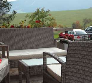 Blick vom Jens-Weißflog-Hotel zum Keilberg