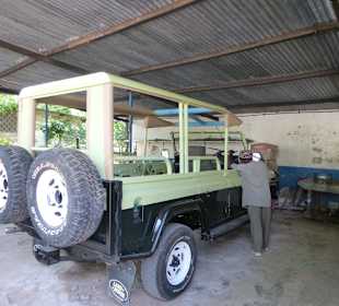 Neuaufbau eines Land Rovers
