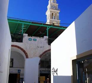 Santorin selbst im Bild Landschaft, Stadt