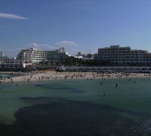 Aussicht von einem Felsen