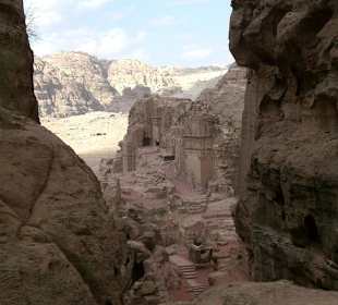 Auf dem Weg zum Opferplatz