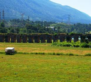 Anfahrt zum Staudamm v.Side nach Manavgat