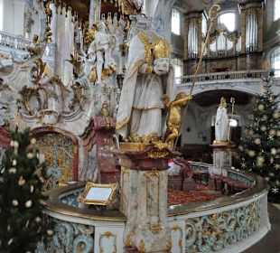 Impressionen aus der Basilika Vierzehnheiligen