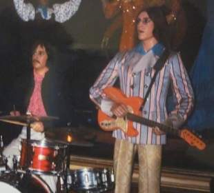 Ringo y John de The Beatles