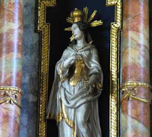 Linker Bereich vom Altar