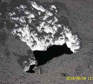 Eispanzer und Asche auf dem Ätna