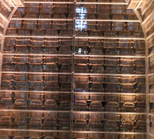 Installation THE CAGE in der ev. Stadtkirche