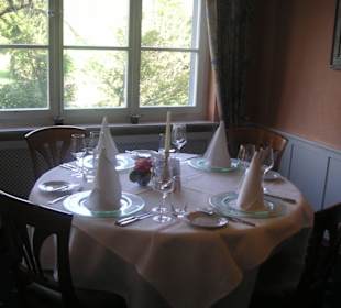 Schön gedeckter Tisch