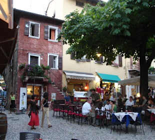 Restaurant im historischen Stadtteil