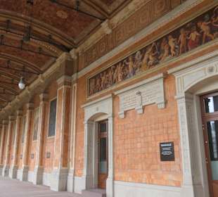 In der Wandelhalle der Baden-Badener Trinkhalle