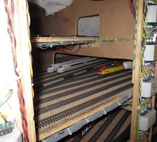 Einer von vielen Schattenbahnhöfen