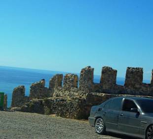 Burg von Alanya (Ic Kale) An&/Abfahrt
