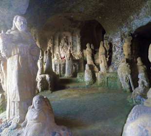 Pizzo, Felsenkirche von Innen