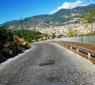 Burg von Alanya (Ic Kale) An&/Abfahrt