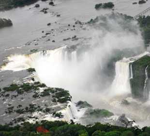 Hubschrauberflug Iguazu Wasserfälle