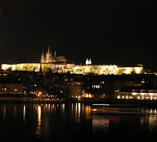 Hradschin bei Nacht
