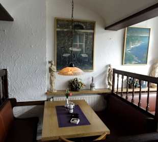 Blick in die Gasträume des Restaurant Mykonos