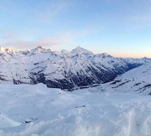 Aussichtspunkt um 05.30 Uhr