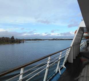 Fahrt durch den Schärengarten