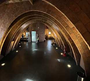 Casa Mila Dachkonstruktion