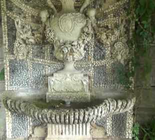 Innerer italienischer Rosengarten