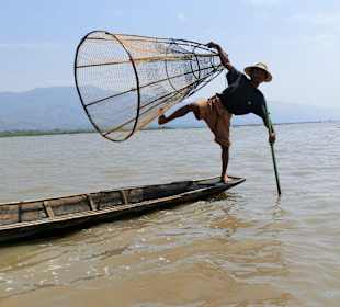 Vorführung für die Touristen