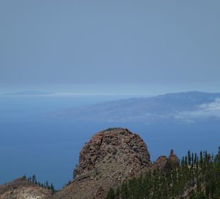 Bei der Abfahrt, La Palma u. La Gomera