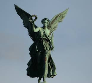 Die Viktoria auf der Friedenssäule