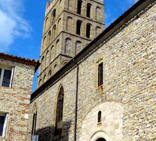 Turm der Kathedrale von Elne