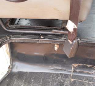 Kaputter Sicherheitsgurt