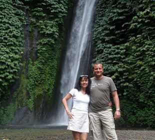 Wasserfall im Dschungel Bali`s