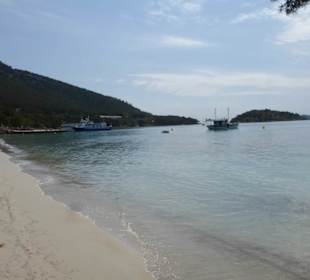 Mit Delfin Negro in der Playa de Formentor