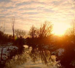 Traumhafter Sonnenuntergang