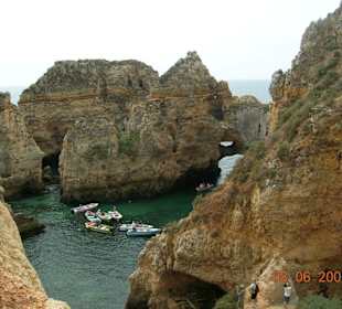 Boote  in der Ponte da Piedade