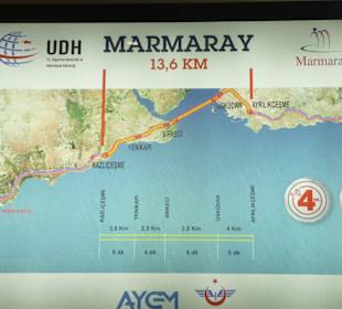 Europa-Asien-Verbindung unter dem Bosporus