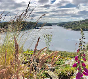 Scherenlandschaft bei Bergen