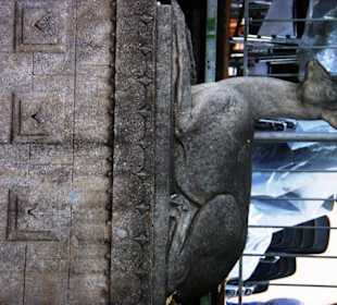 Brunnen groß Innenhof