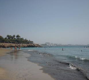 Strand in der Nähe des Hotels