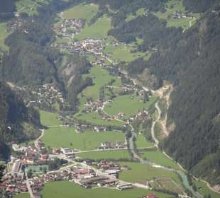 Blick auf Mayrhofen