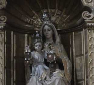 Besichtigung der Kirche / Iglesia de San Agustin