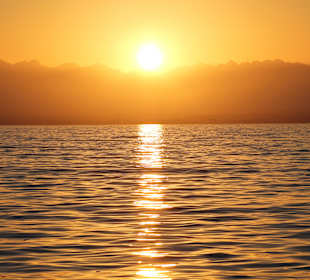 Die Sonne geht unter !