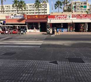 Einkaufen direkt vor der Tür