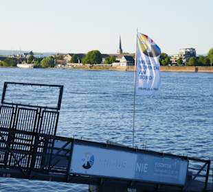 Anlegestelle für Flusskreuzschiffe