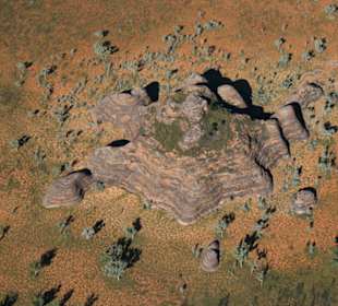 Bungle Bungle von oben