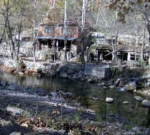 Die Mühle von der anderen Bachseite