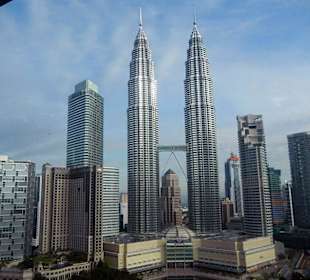 Petronas Twin Towers aus unserem Hotel
