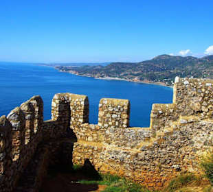 Burg von Alanya (Ic Kale) An&/Abfahrt