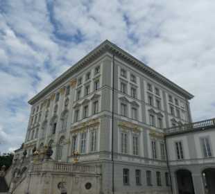 Beim Schloss Nymphenburg in München