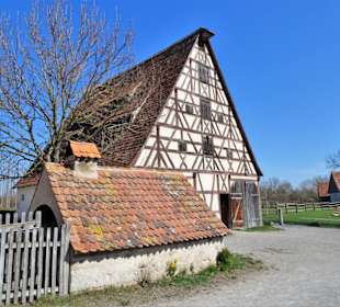 Bäuerliche Idylle im Fränkischen Freilandmuseum