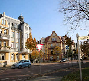 Fahrt durch die Collegienstraße